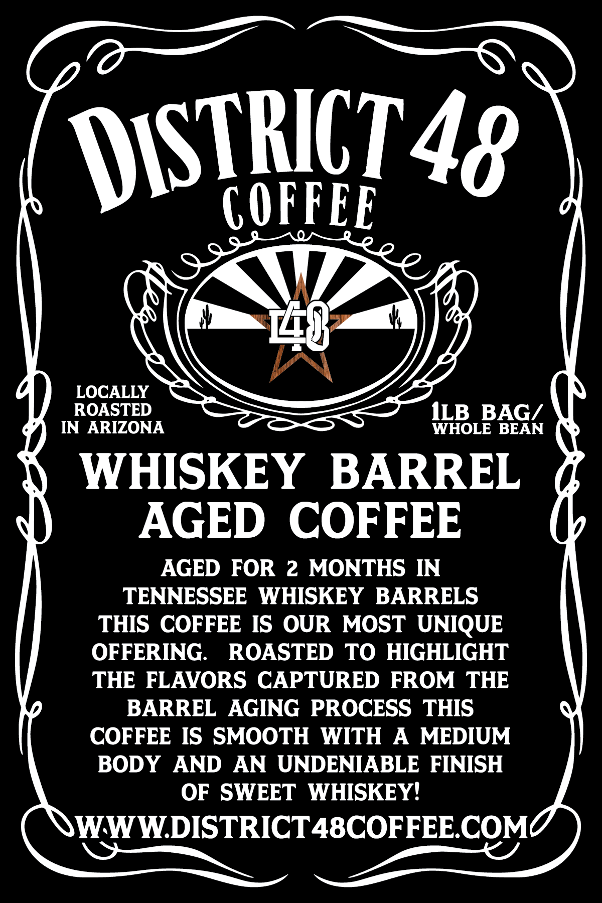 D48 Coffee Whiskey Barrel Aged