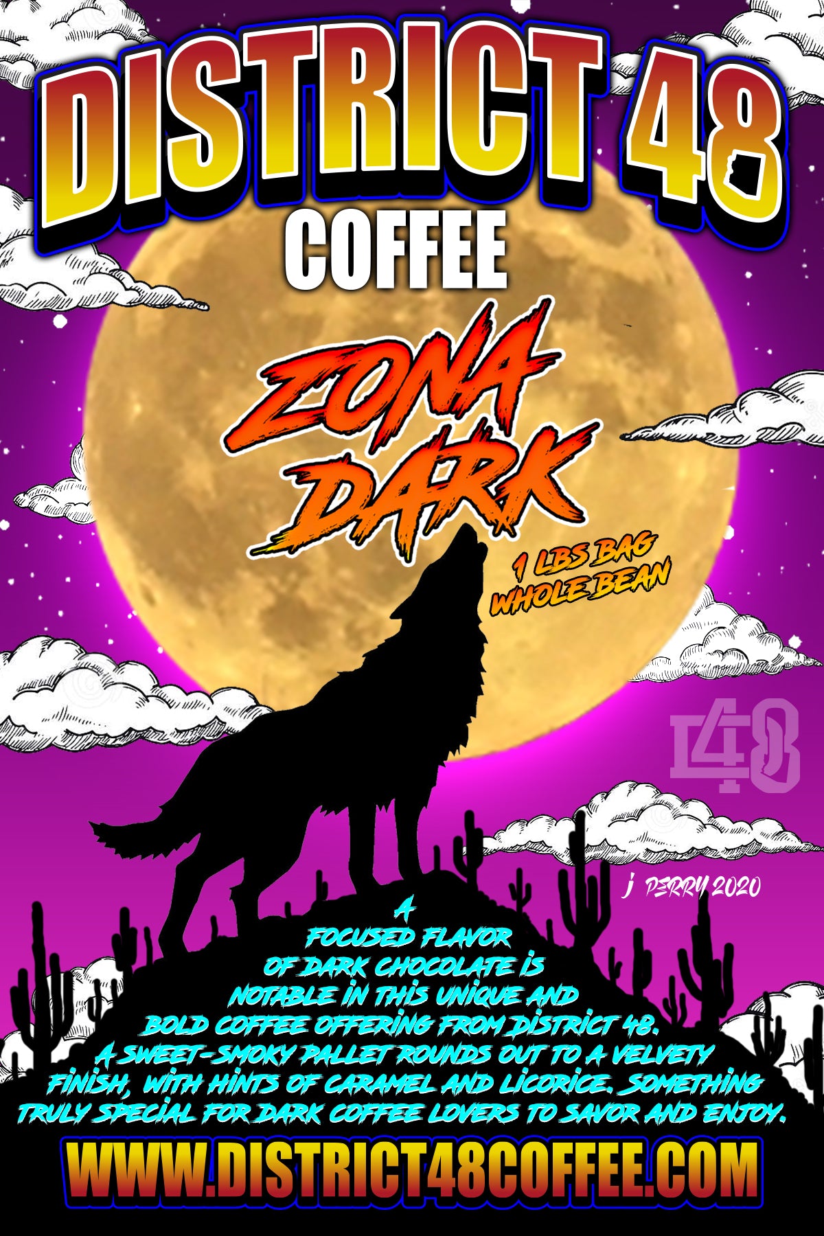 D48 Coffee Zona Dark